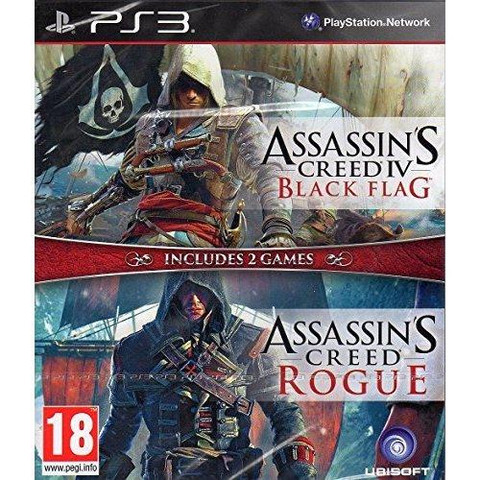 Assassin's Creed Double Pack: Black Flag & Rogue (PS3)