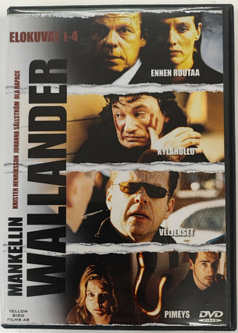 Wallander - Elokuvat 1-4 (DVD)