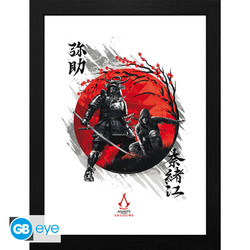Kehystetty juliste: Assassin's Creed Shadows: Yasuke & Naoe