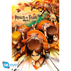 Juliste 91,5 x 61cm - Attack on Titan