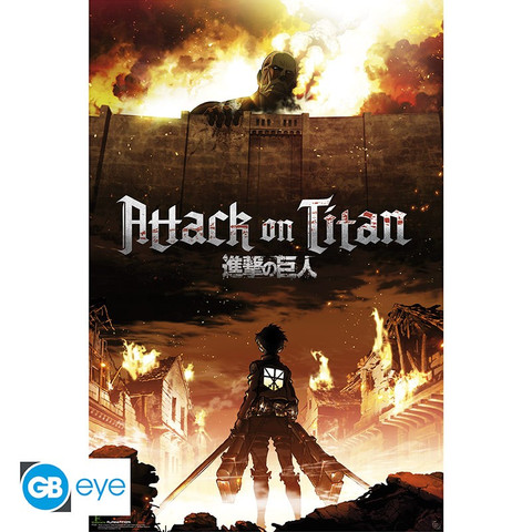 ATTACK ON TITAN - Juliste 91.5x61 - Key Art