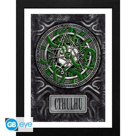 Kehystetty juliste - Cthulhu: Necronomicon