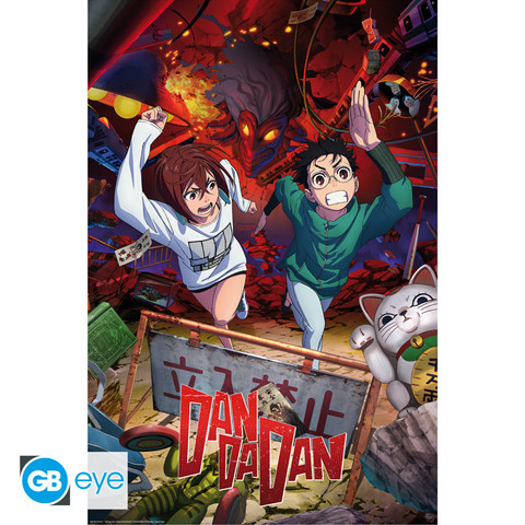 DAN DA DAN - Juliste 91.5x61 - Key art Momo & Okarun