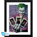 Kehystetty juliste - The Joker: Ha ha Cards