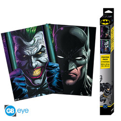 Minijuliste 2-pack - Batman & Joker 52cm x 38cm