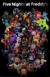 Juliste 91,5cm x 61cm: Five Nights at Freddy's