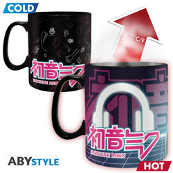 Väriä vaihtava muki - Hatsune Miku 460ml