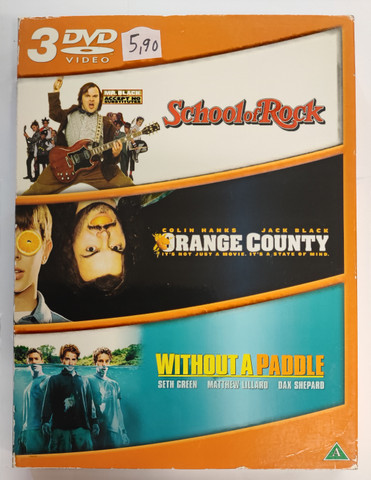 School of Rock/Orange County/Without a Paddle (DVD)