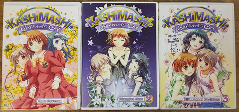 Kashimashi - Girl meets Girl 1-3 (DVD region 1)