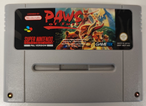 Paws of Fury (SNES PAL)
