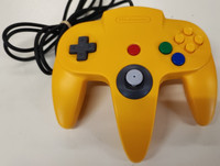 Nintendo 64 keltainen ohjain 