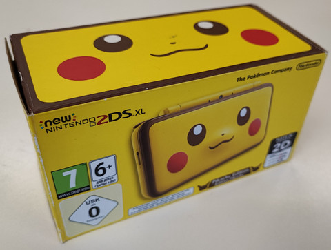 New 2DS XL Pikachu Edition konsoli