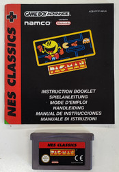 NES Classics: Pac-Man + ohjekirja (GBA)