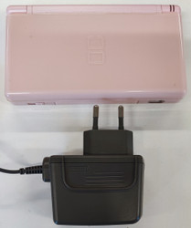Nintendo DS Lite Coral Pink + laturi