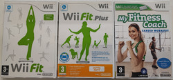 Wii Fit Balance Board + pelit (Wii)