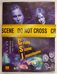 CSI - Kausi 1, jaksot 1-12 (DVD)