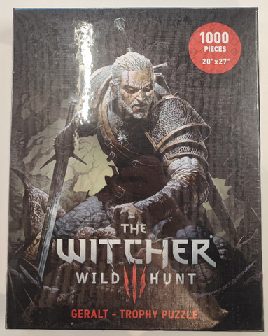 Palapeli - The Witcher III: Geralt Trophy 1000 palaa