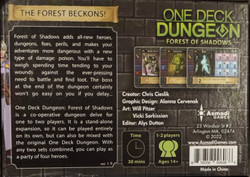 One Deck Dungeon: Forest of Shadows (Lautapeli)