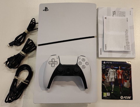 Playstation 5 Slim 825 Gb Digital Edition konsoli + FC26