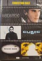 American Psycho & Cubic & Rescue Dawn (DVD)