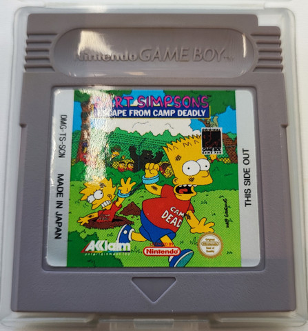 Bart Simpson's Escape from Camp Deadly (GB)