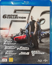 Fast & Furious - 6 Movie Collection (Blu-ray)