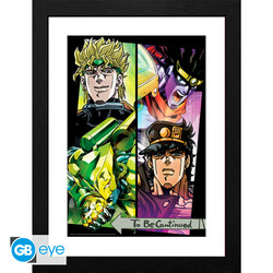 Kehystetty juliste - Jojo: Dio &Jotaru