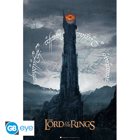 Juliste 91,5 x 61cm - LotR Barad-Dur