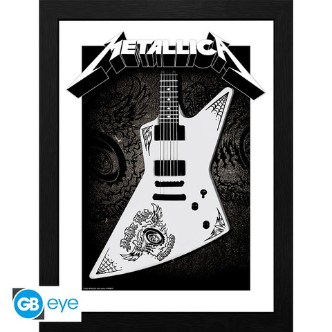 Kehystetty juliste - Metallica/Papa Het Guitar