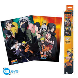 Minijuliste 2-pack - Naruto Shippuden 52cm x 38cm