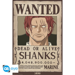ONE PIECE - Juliste 91.5x61 - Wanted Shanks