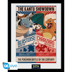 Kehystetty juliste - Pokemon: Red vs Blue