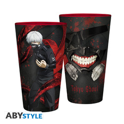 Iso juomalasi - Tokyo Ghoul: Kaneki & Mask