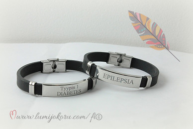 TURVARANNEKE EPILEPSIA TAI DIABETES