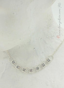 Koristeellinen kukkakääty hopeaa