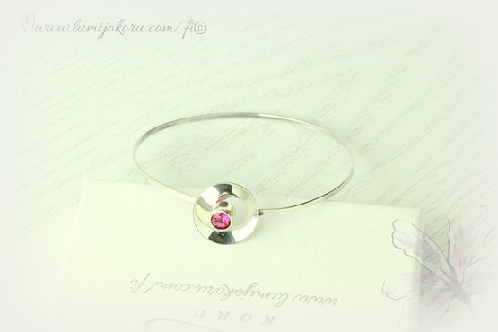 Siro rannekoru hopeaa