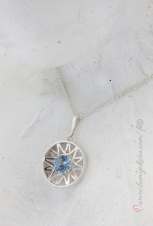 Salovaara riipus  hopeaa