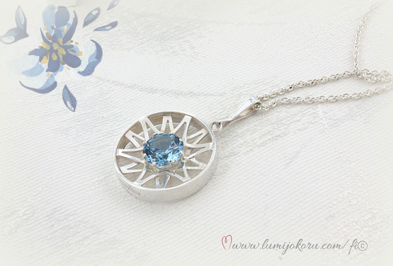 Salovaara riipus  hopeaa