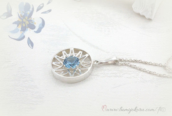 Salovaara riipus  hopeaa