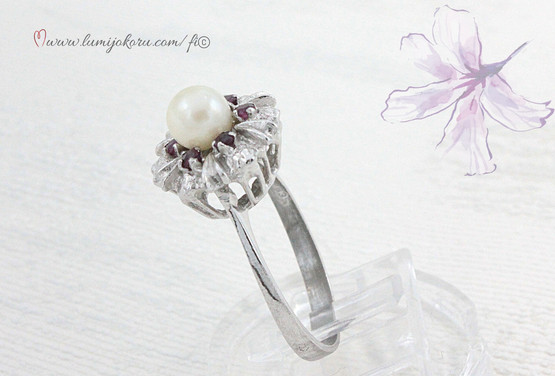 Helmisormus hopeaa 19mm