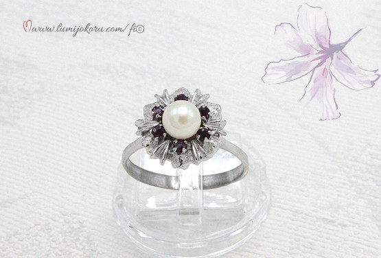 Helmisormus hopeaa 19mm