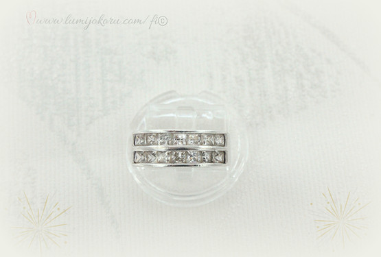 Rivisormus 18mm hopeaa