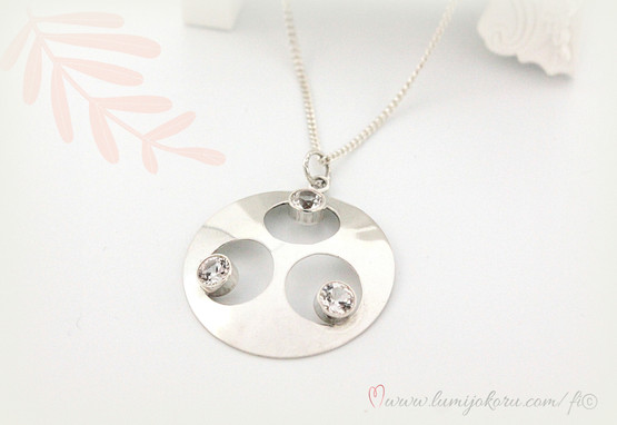 Salovaara Kehrä riipus  hopea