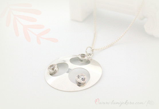 Salovaara Kehrä riipus  hopea