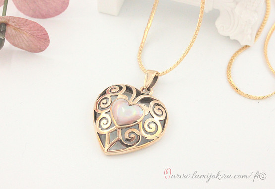 Sydänriipus pronssia