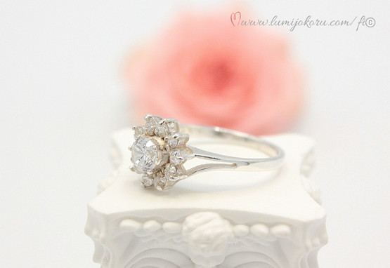 Diana Sormus 18mm hopeaa