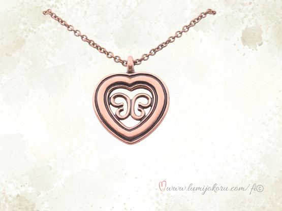 Kalevala koru Utajärven sydän pronssi