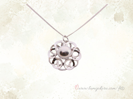 Salovaara riipus  hopeaa