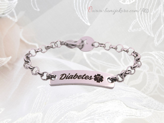 DIABETES RANNEKE ROLO- TAI PANSSARIKETJULLA