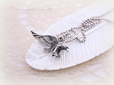 Hopeinen kotkariipus 